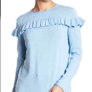 NWT Love Token Ruffle Karson Sweater